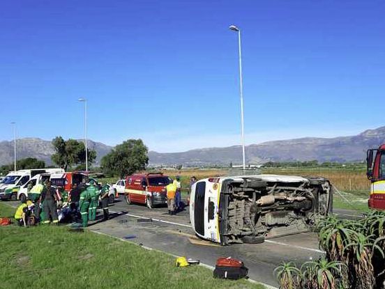 One Dead and Several Injured in Prince George Drive Taxi Accident - Cape  Town Today