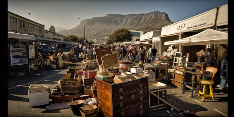 Flea Market in Cape Town