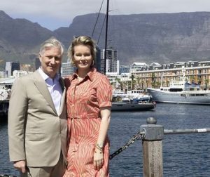 King Philippe and Queen Mathilde in Cape Town