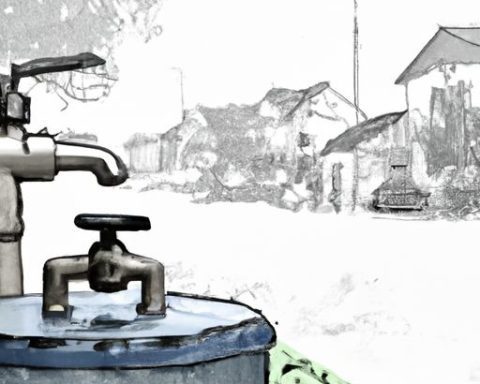 water supply maintenance work
