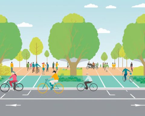 walking and cycle lanes heideveld community