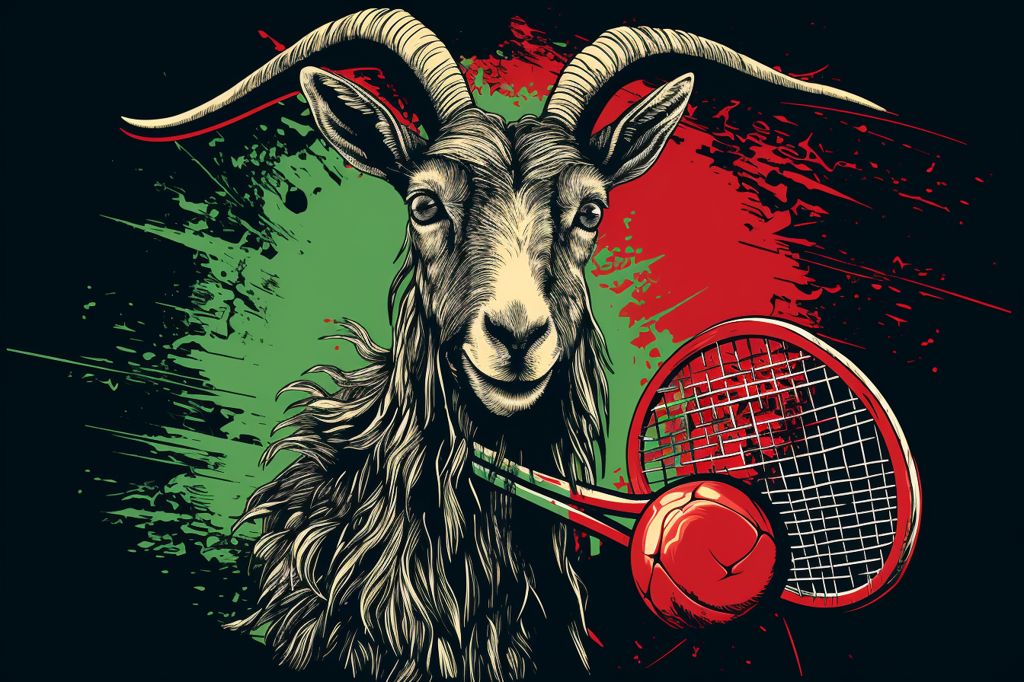 tennis goat