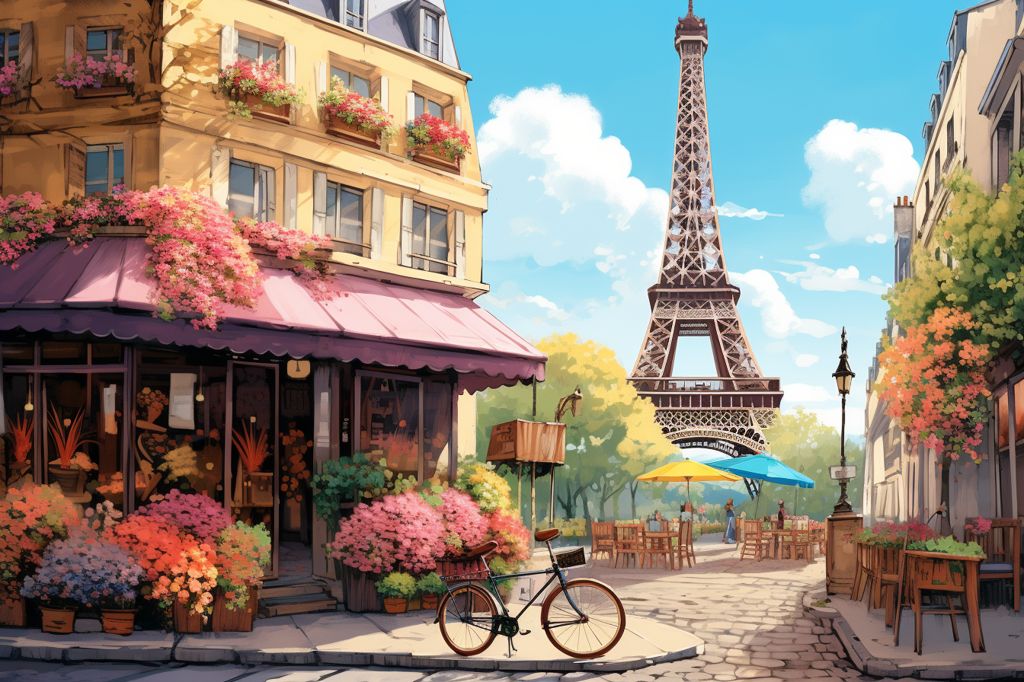 French Terrace Illustration Stock Photos - 567 Images | Shutterstock