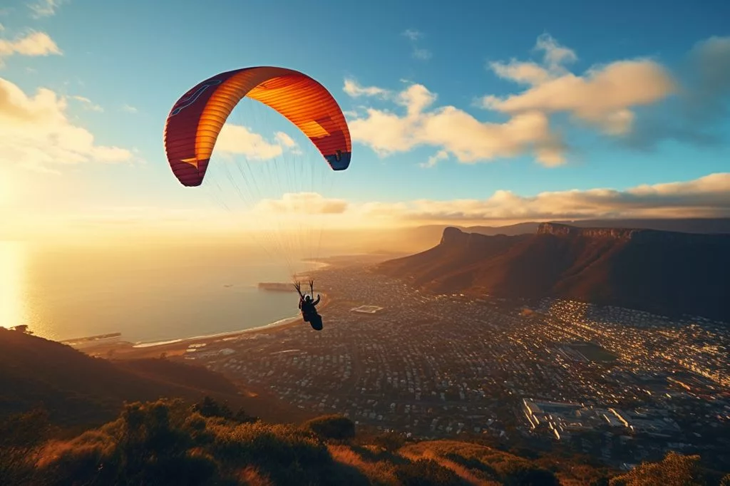 paragliding mugging Cape Town