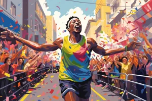 sanlam cape town marathon community spirit Cape Town