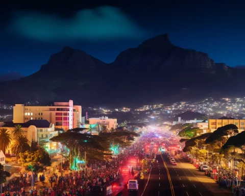 festive lights switch-on logistics and planning Cape Town