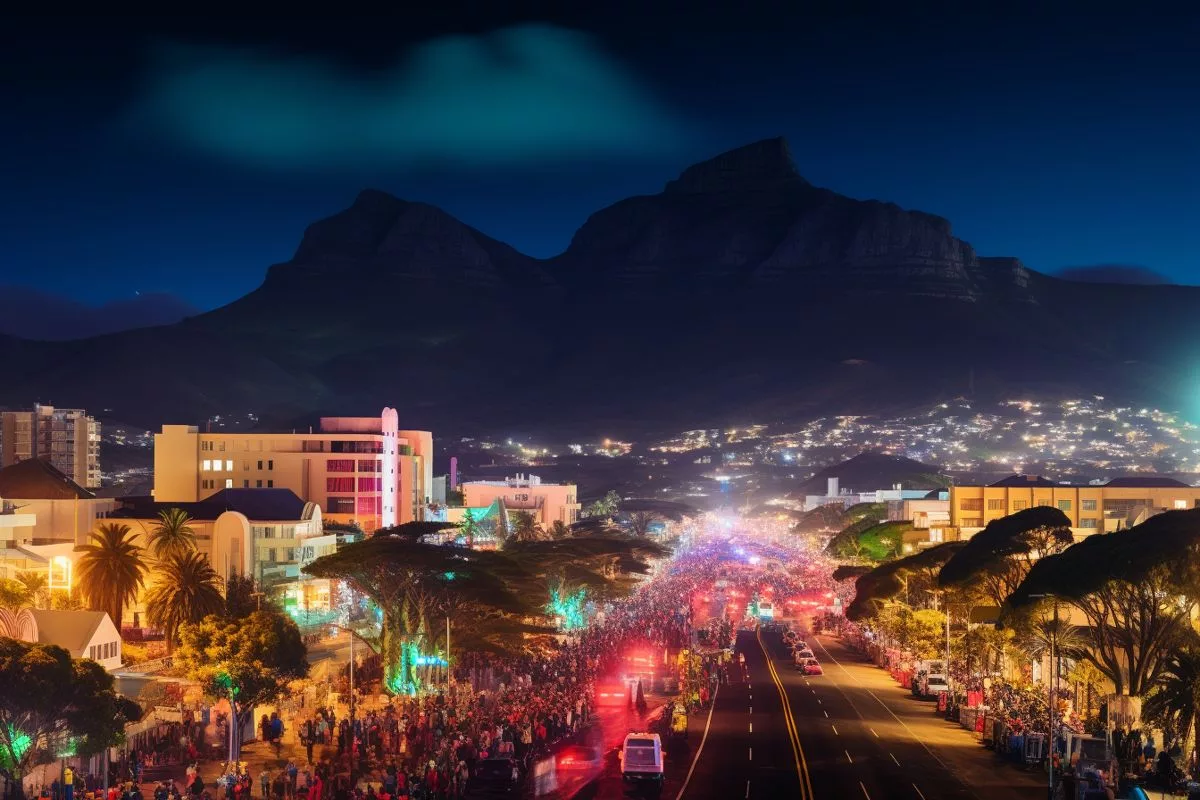 festive lights switch-on logistics and planning Cape Town