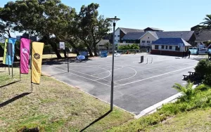 community enhancement netball court