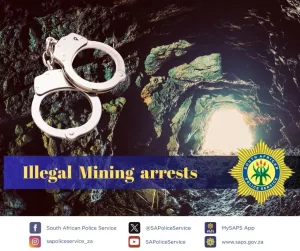 south africa illegal mining