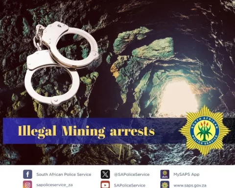 south africa illegal mining