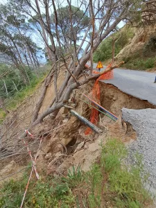 storm damage road rehabilitation