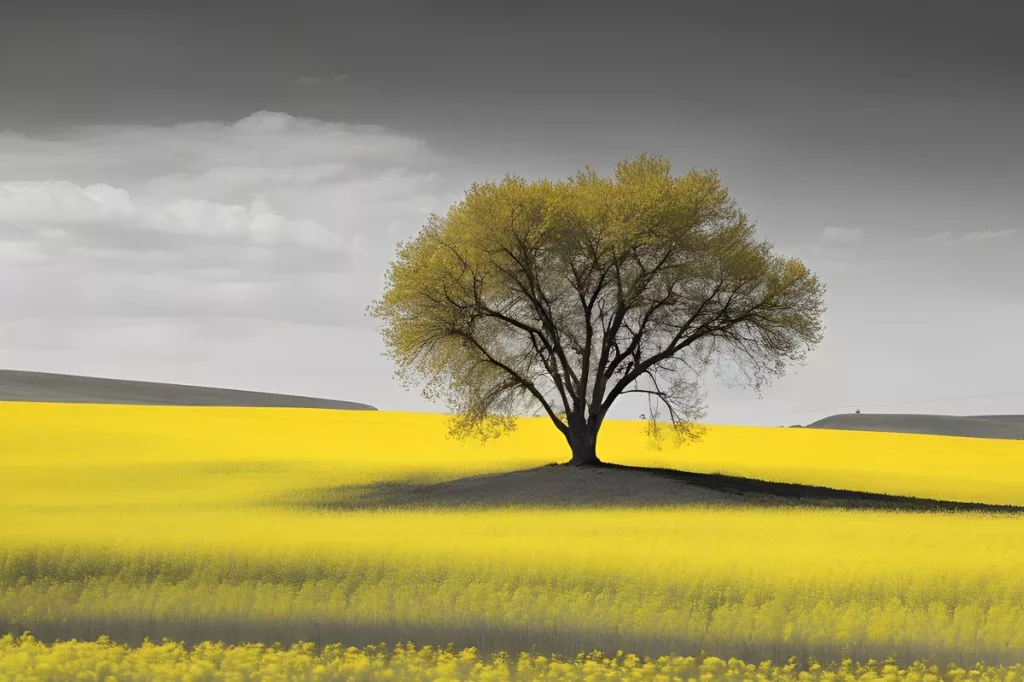 south africa canola fields Cape Town