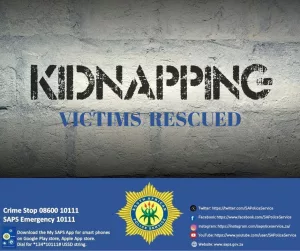 kidnapping south african police service