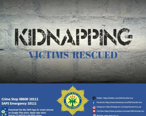 kidnapping south african police service