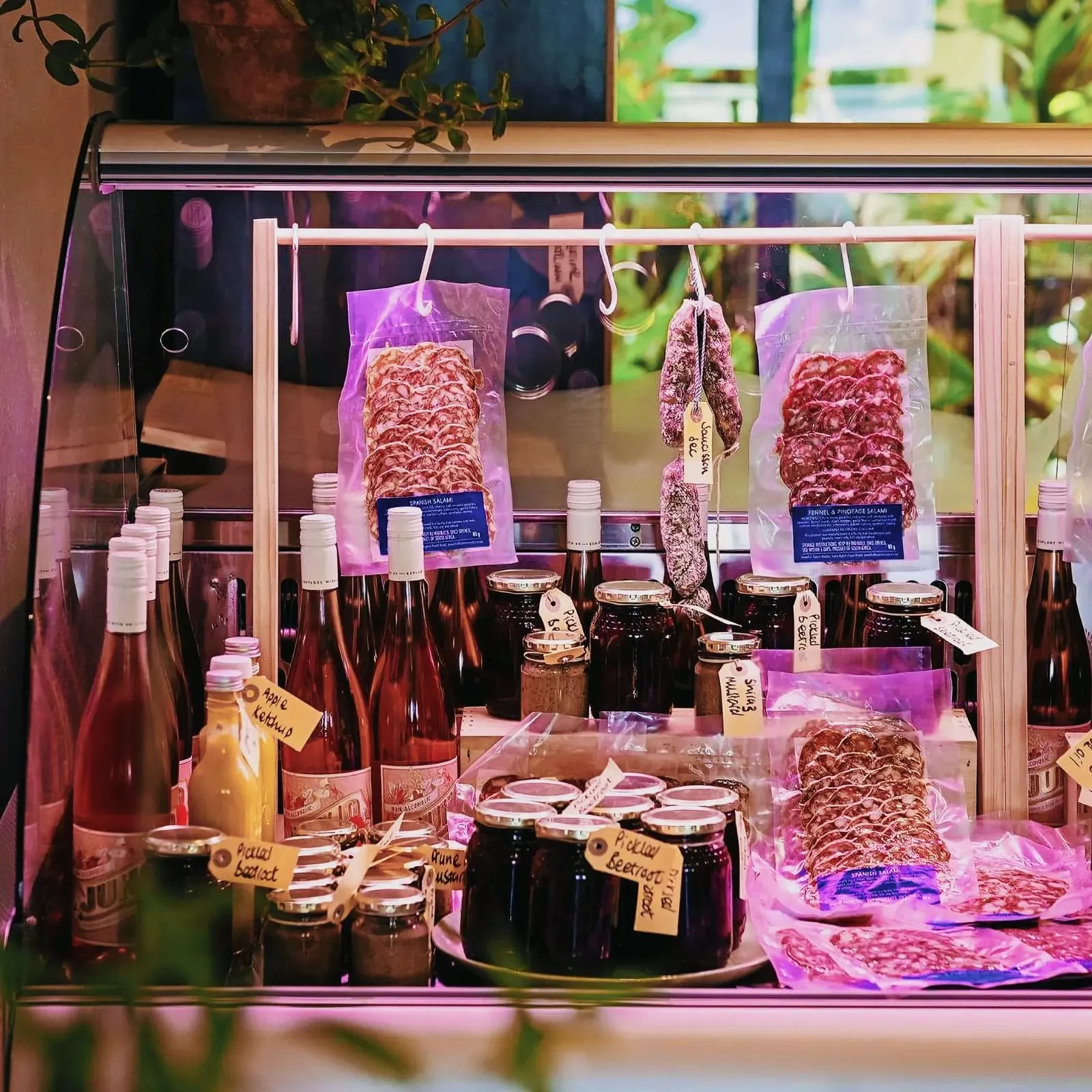 Artisanal charcuterie display at Jewell’s Restaurant in Spice Route Destination