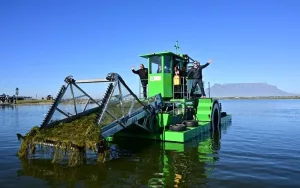 environmental conservation weed harvester