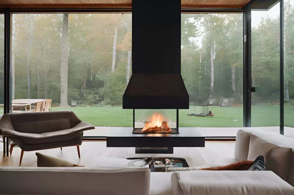 indoor fireplaces air pollution