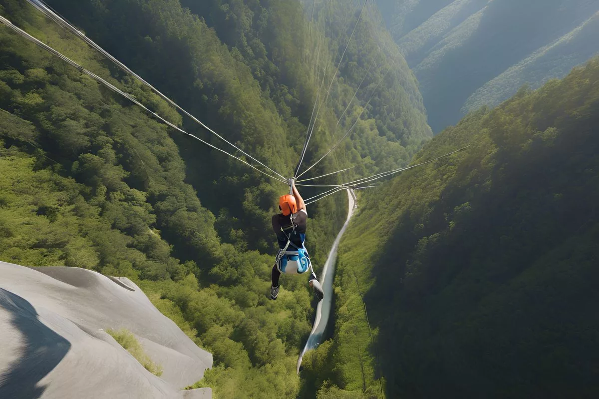 adventure tourism ziplining