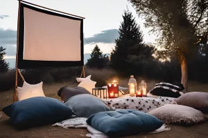 open-air cinema winelands