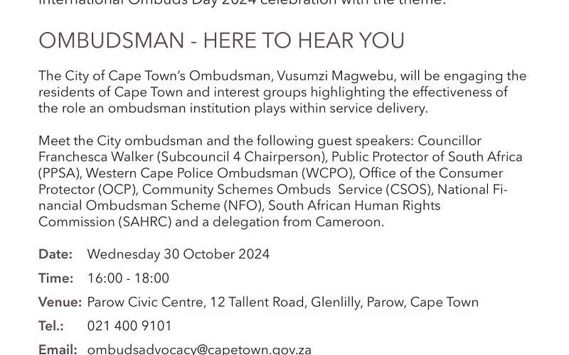 ombudsman urban governance